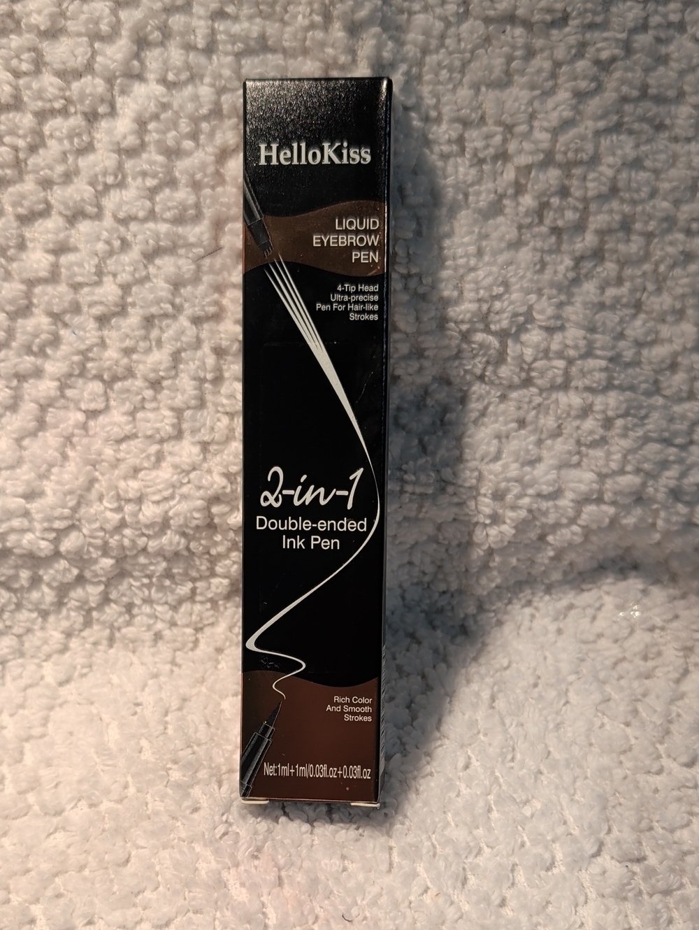 2-in-1 Liquid Eyebrow Pen in Brown